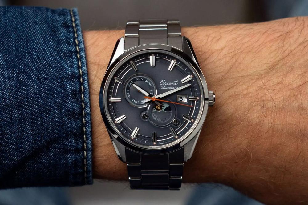 Orient Stretto Stretto Sun & Moon 75. výročie, automatický, limitovaná edícia RA-AK0311N30B