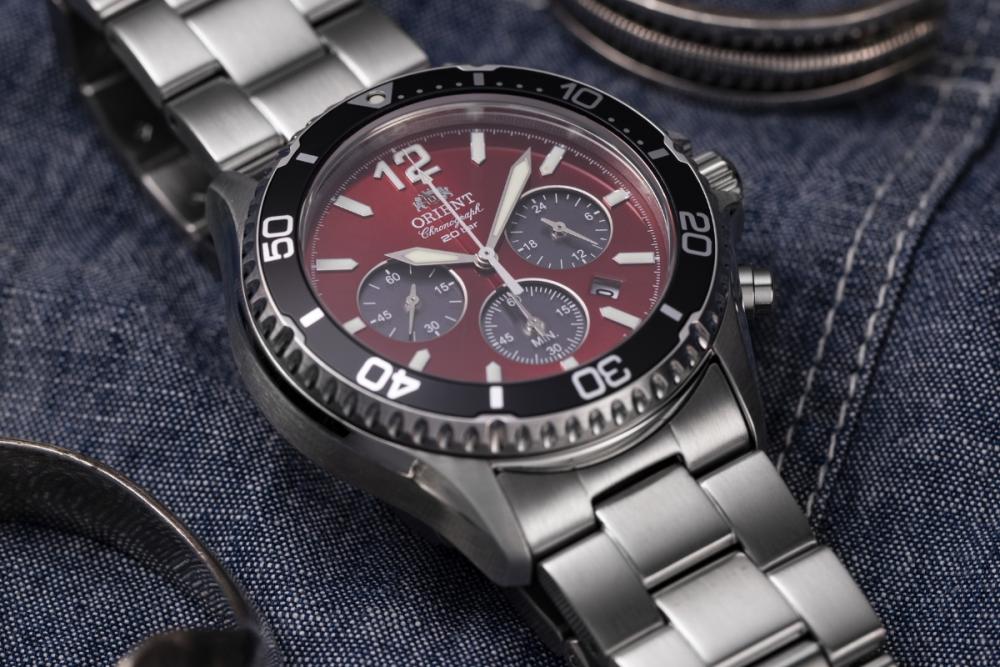 Orient Mako Solar Chronograph RA-TX0207R10B
