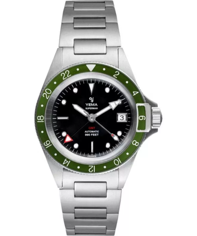 Hodinky pánske Yema Superman GMT YSUPGMT2020B39-AMS