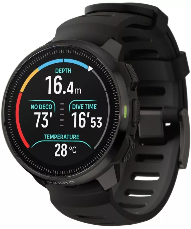 Suunto Ocean All Black Potápačské A Outdoorové Hodinky [Sapphire Glass] SS050982000