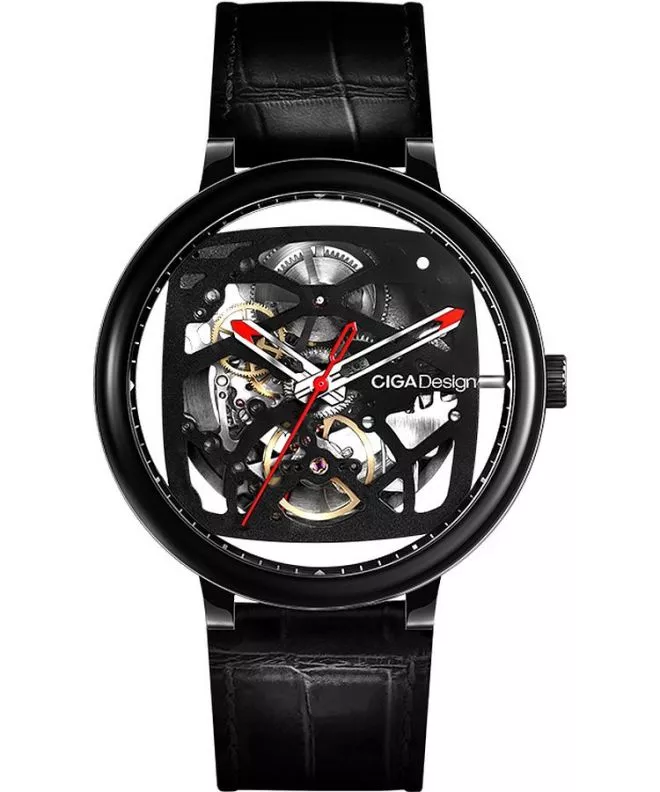 Hodinky Pánske Ciga Design Fang Yuan Series Skeleton Automatic Z021-BLBL-W1