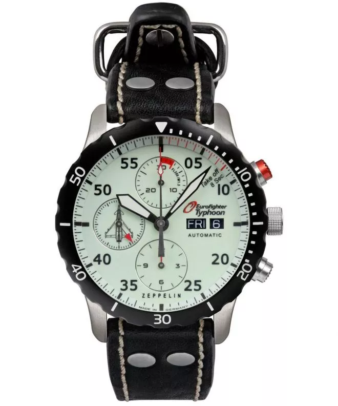 Hodinky pánske Zeppelin Eurofighter Automatic Chronograph Limited Edition 7218-5