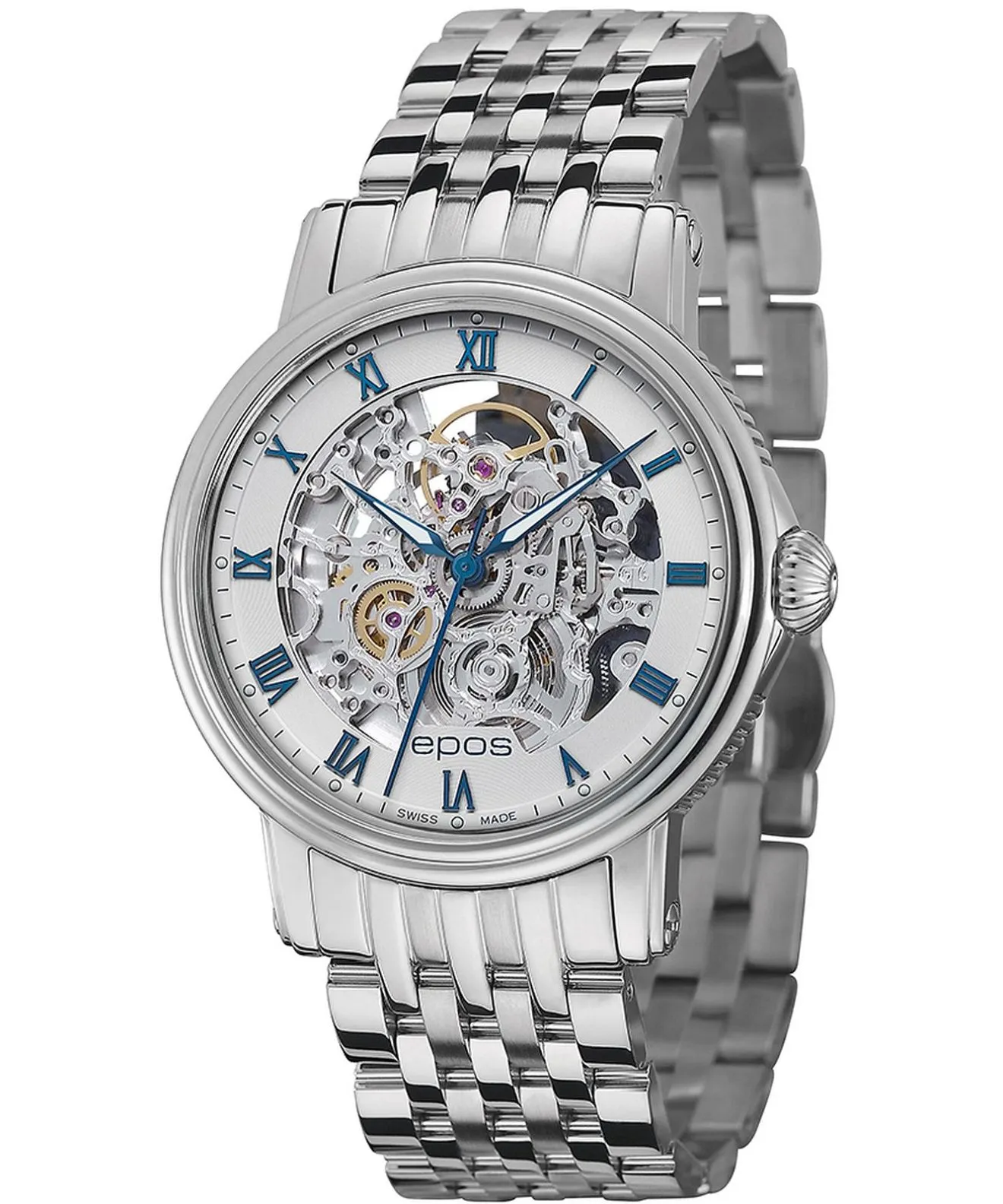 Hodinky pánske Epos Emotion Skeleton Automatic 3390.155.20.20.30