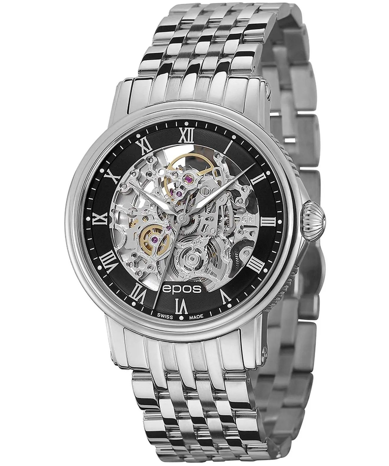 Hodinky pánske Epos Emotion Skeleton Automatic 3390.155.20.25.30