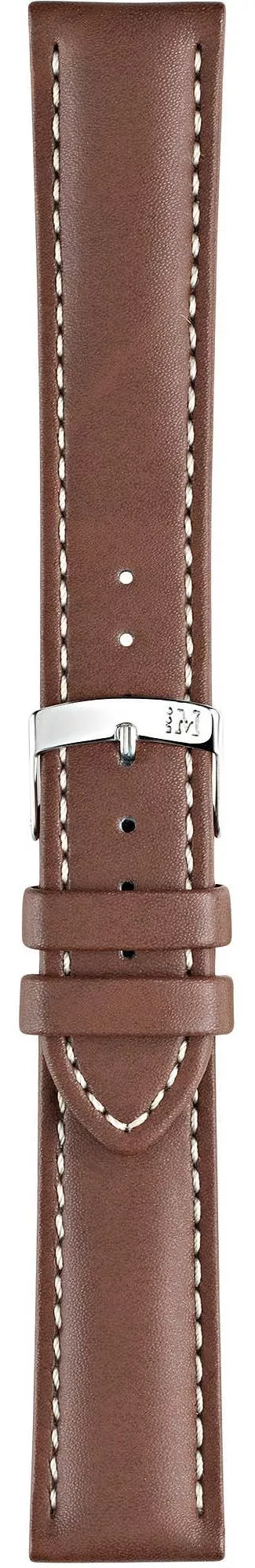 Remienek Morellato Green Castagno Grana Calf Brown 20 mm A01U3687934034CR20