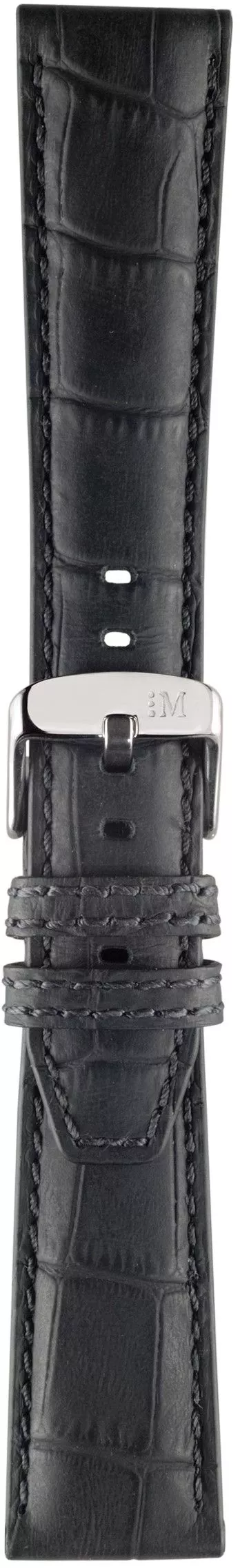 Remienek Morellato Soccer Alligatore Rub. Calf 18 mm A01X4497B44019CR18