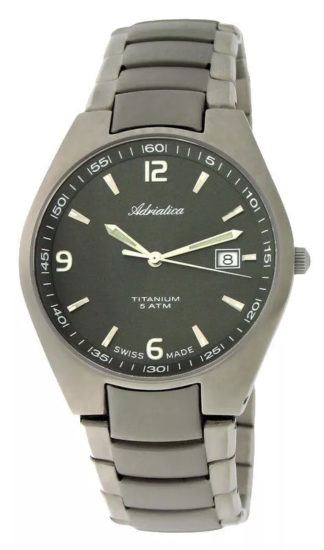 Hodinky Pánske Adriatica Classic Titanium A1069.4154Q