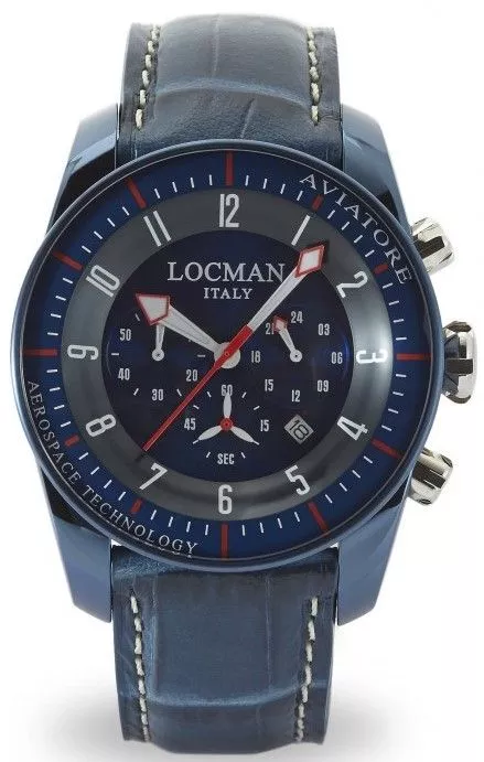 Hodinky Pánske Locman Aviatore 0450BLBLFWRBPSB