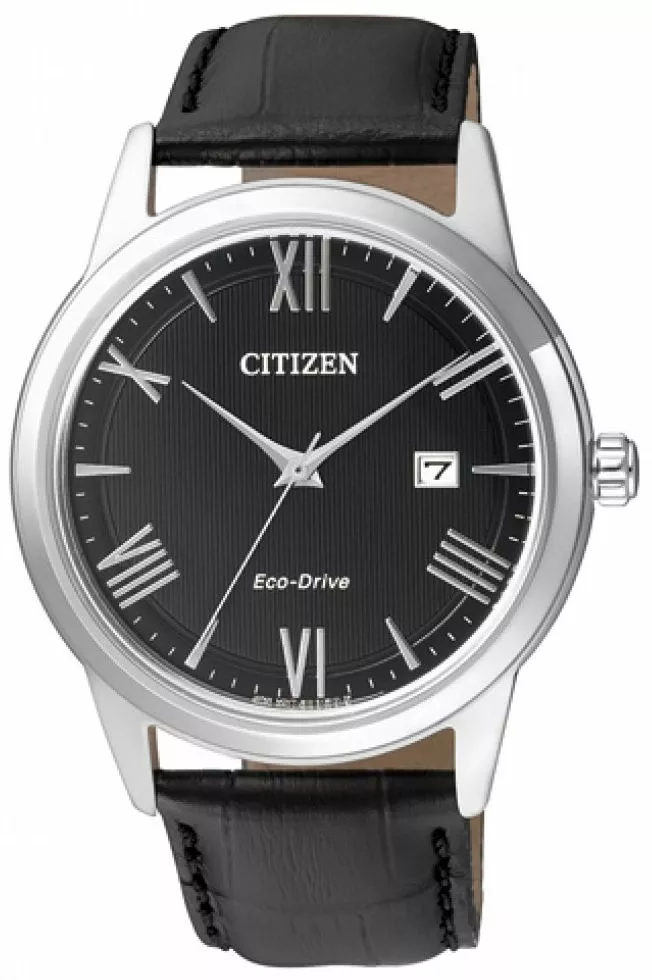 Hodinky pánske Citizen Eco-Drive Leather AW1231-07E
