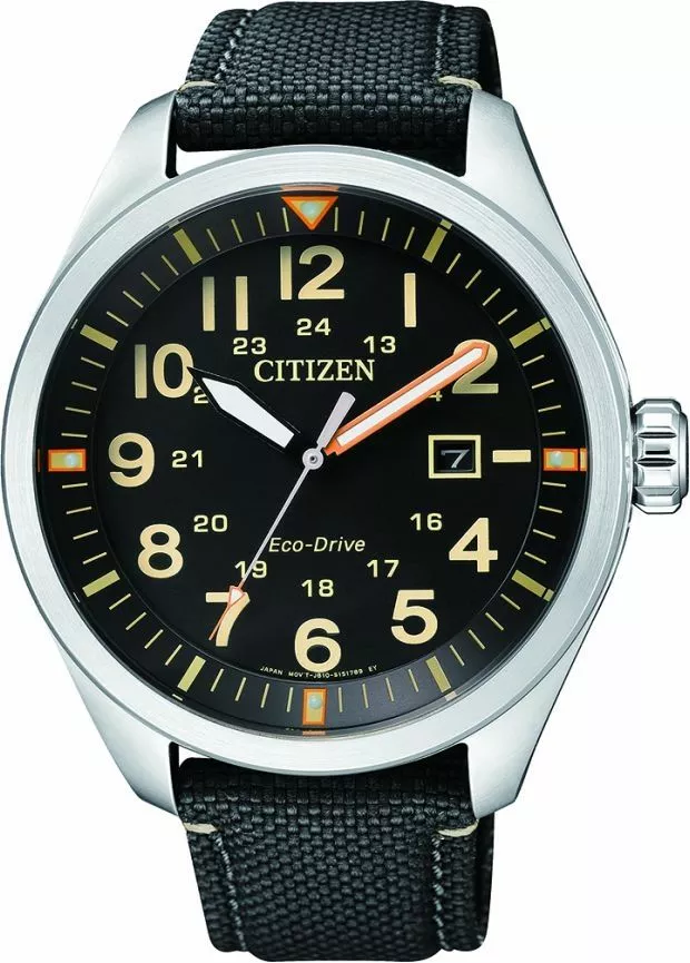 Hodinky pánske Citizen Military Eco-Drive AW5000-24E