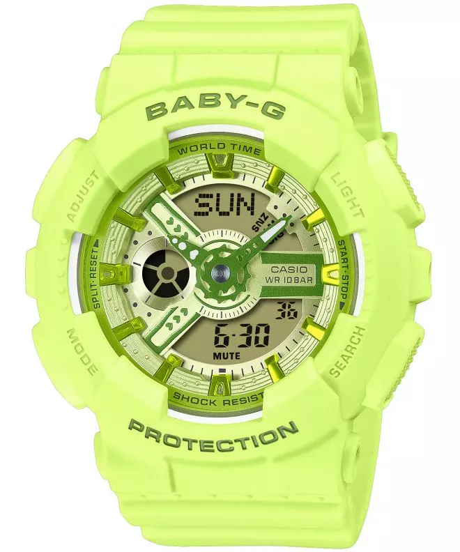 Hodinky dámske Casio Baby-G Urban BA-110YK-3AER
