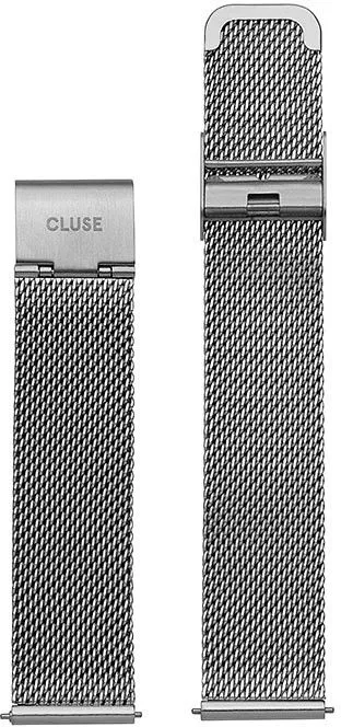 Remienok Cluse Minuit Mesh Silver 16 mm CS1401101028 (CLS345)