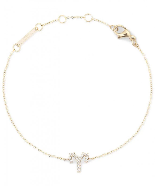 Náramok Daniel Wellington Crystal Zodiac Chain Gold Aries DW00400907
