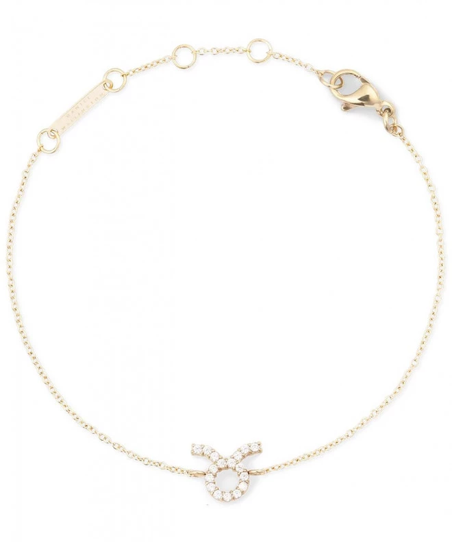 Náramok Daniel Wellington Crystal Zodiac Chain Gold Taurus DW00400908