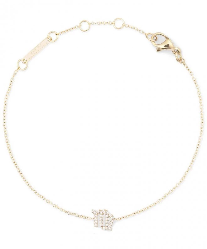 Náramok Daniel Wellington Crystal Zodiac Chain Gold Virgo DW00400912