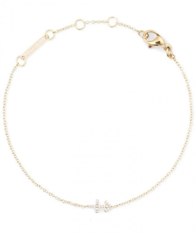 Náramok Daniel Wellington Crystal Zodiac Chain Gold Sagittarius DW00400915