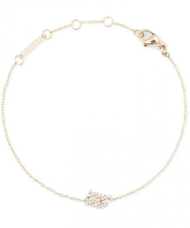 Náramok Daniel Wellington Crystal Zodiac Chain Gold Aquarius DW00400917