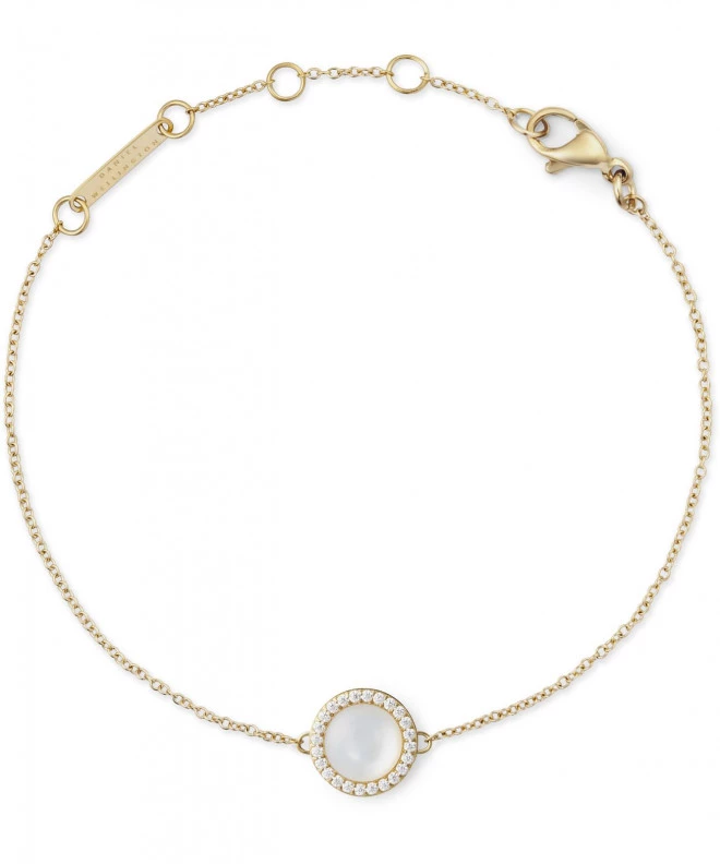 Náramok Daniel Wellington Audrey Mother of Pearl Gold DW00401423