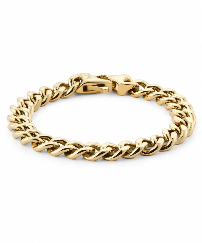 Náramok Daniel Wellington Ellipse Cuban Chain Gold DW00401662