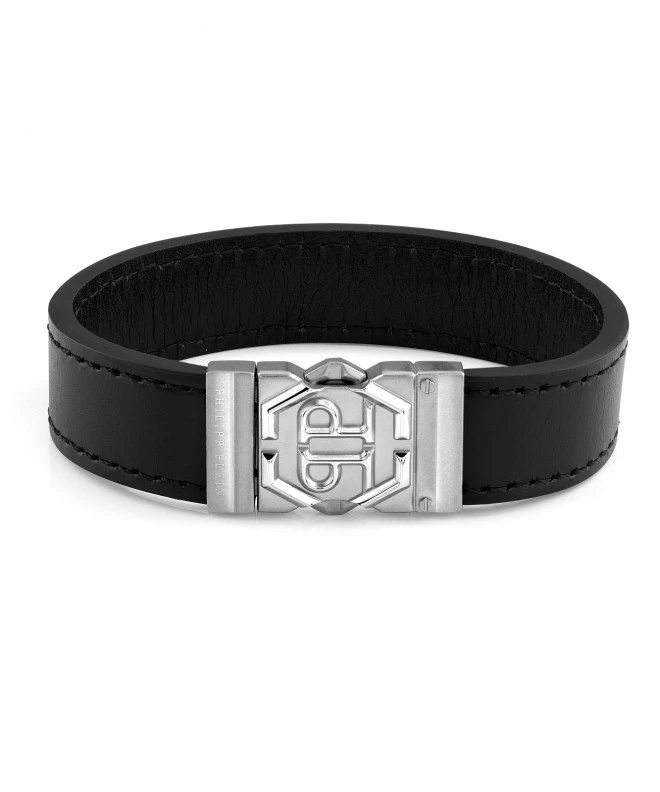 Náramok PHILIPP PLEIN Hexagon Tactical Buckle PJVEA01BL