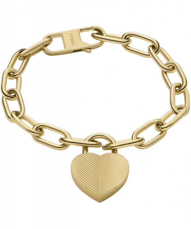 Náramok Fossil Harlow Linear Texture Heart JF04658710