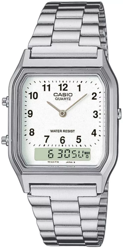 Hodinky pánske Casio Vintage Midi biely AQ-230A-7BMQYES