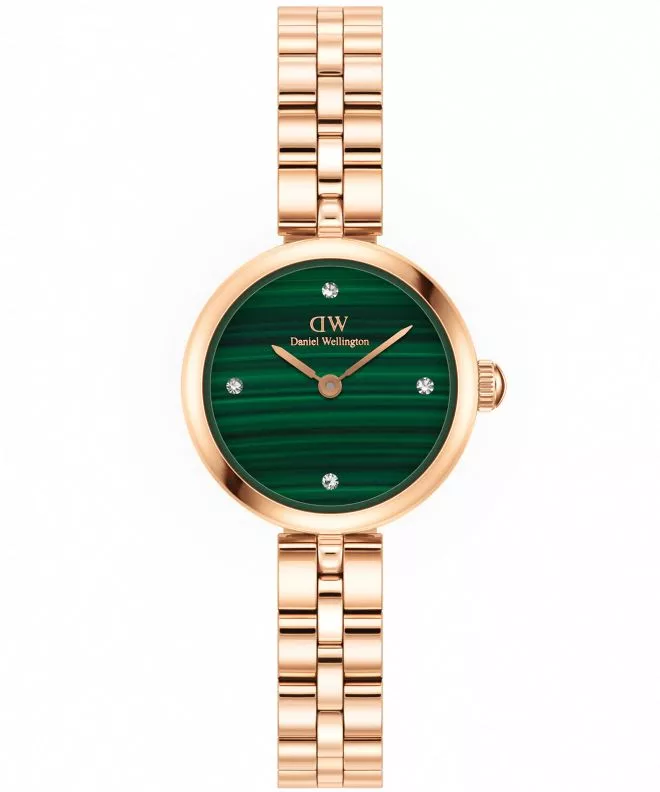 Hodinky dámske Daniel Wellington Elan Lumine Malachite Rose Gold 22 DW00100721