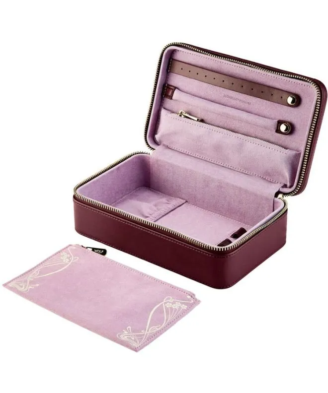 Puzdro Wolf x Liberty - Ianthe Burgundy veľkosť M 381227