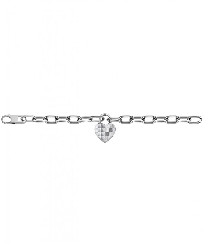 Náramok Fossil Harlow Linear Texture Heart JF04659040