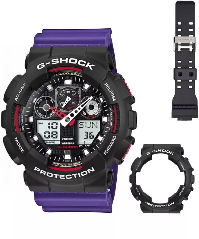 Hodinky pánske Casio G-Shock GA-100 Original Set GA-100-Set056