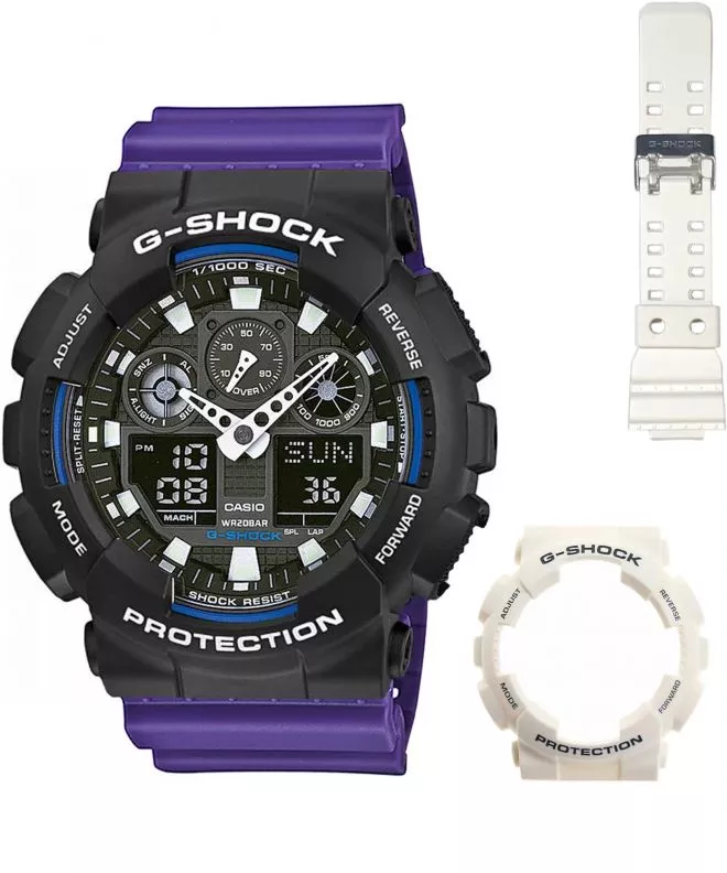 Hodinky pánske Casio G-Shock GA-100 Original Set GA-100B-Set078