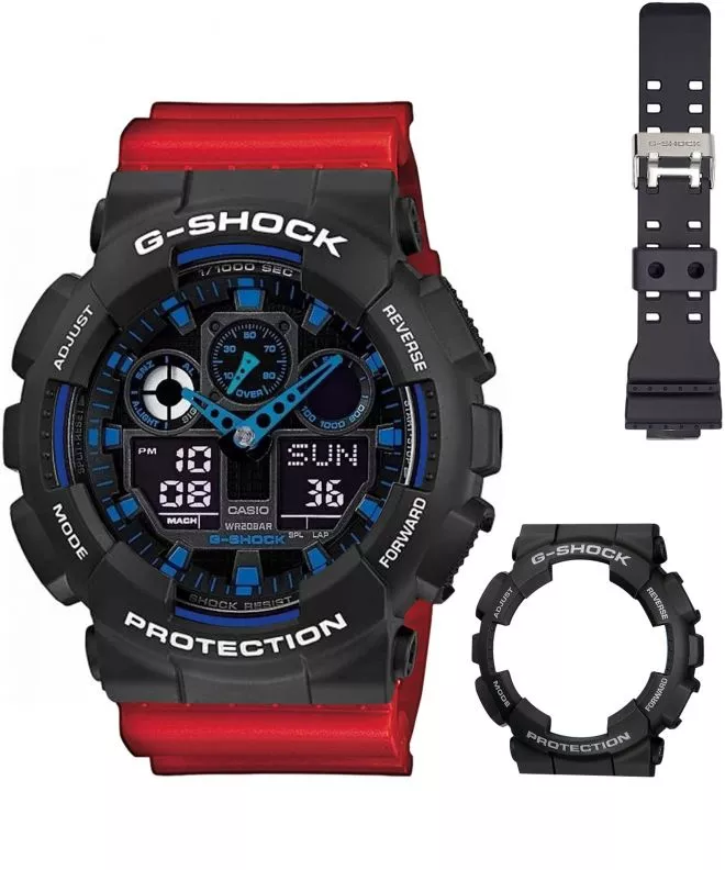 Hodinky pánske Casio G-Shock GA-100 Original Set GA-100-Set034