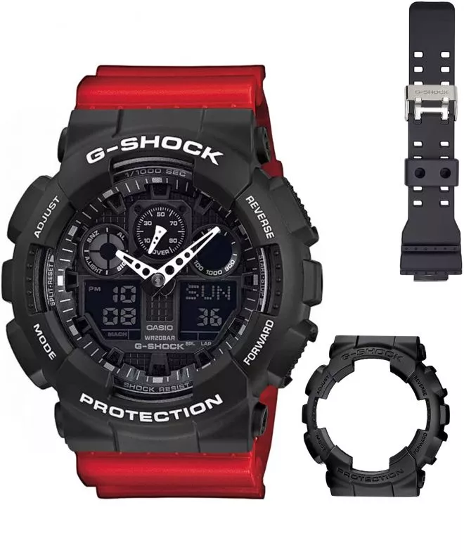 Hodinky pánske Casio G-Shock GA-100 Original Set GA-100-Set021