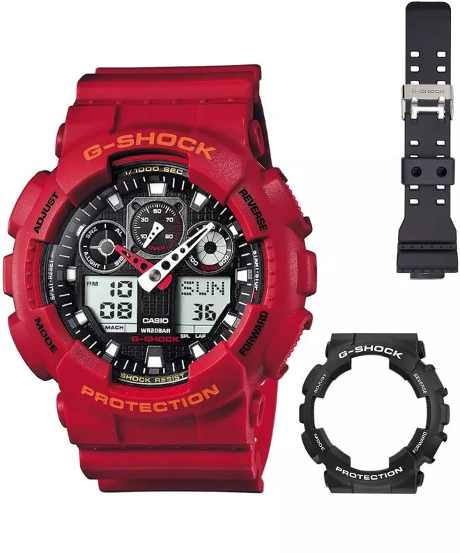 Hodinky pánske Casio G-Shock GA-100 Original Set GA-100-Set063