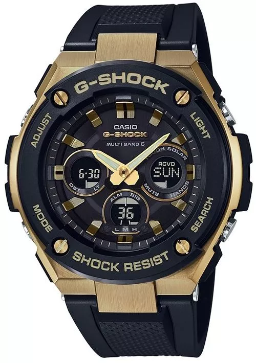 Hodinky pánske G-SHOCK Casio G-Steel Solar Waveceptor GST-W300G-1A9ER