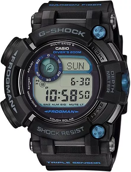 Hodinky pánske G-SHOCK Casio Frogman GWF-D1000B-1ER