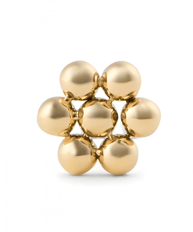 Náušnica Daniel Wellington Flower Stud Gold DW00400863