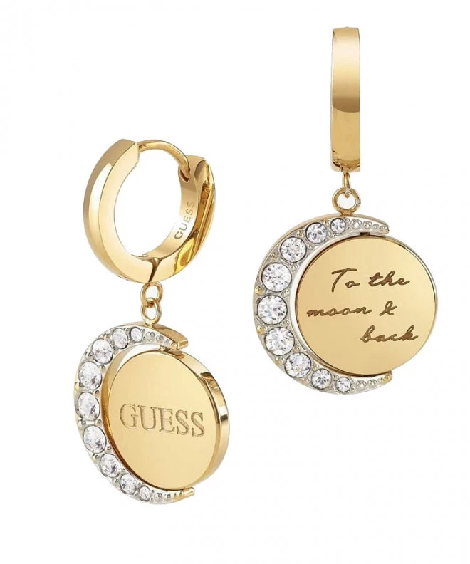 Náušnice Moon Phases JUBE01192JWYGT-U