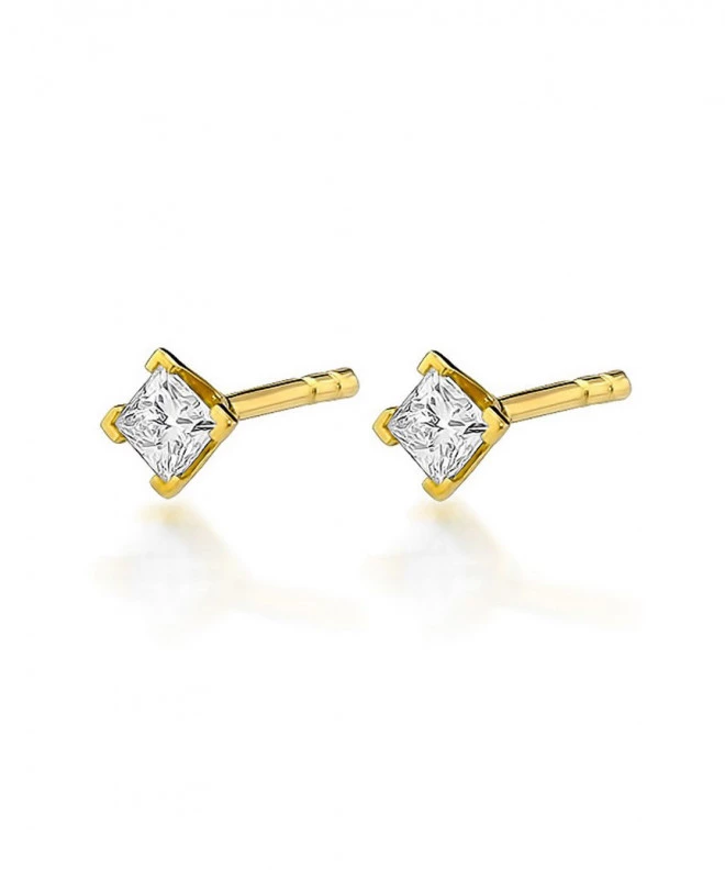 Náušnice Bonore - Zlato 585 - Diamant 0,15 ct 128631