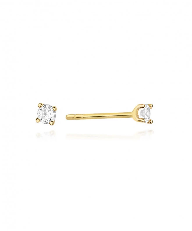 Náušnice Bonore - Zlato 585 - Diamant 0,04 ct 128661