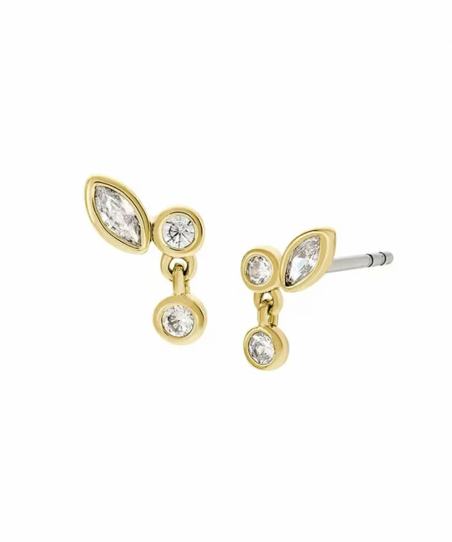 Náušnice Fossil Ellis Toi Et Moi Gold-Tone JA7290710