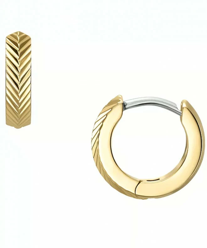 Náušnice Fossil Harlow Gold-Tone JF04912710