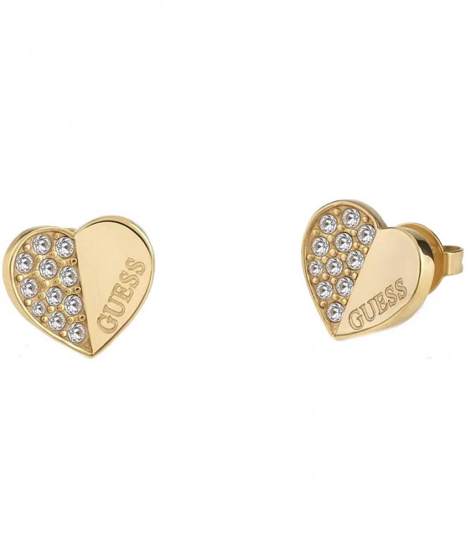 Náušnice Guess Lovers Guess JUBE03038JWYGT-U