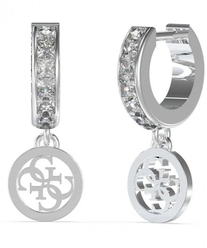 Náušnice Guess Huggie Me JUBE03147JWRHT/U