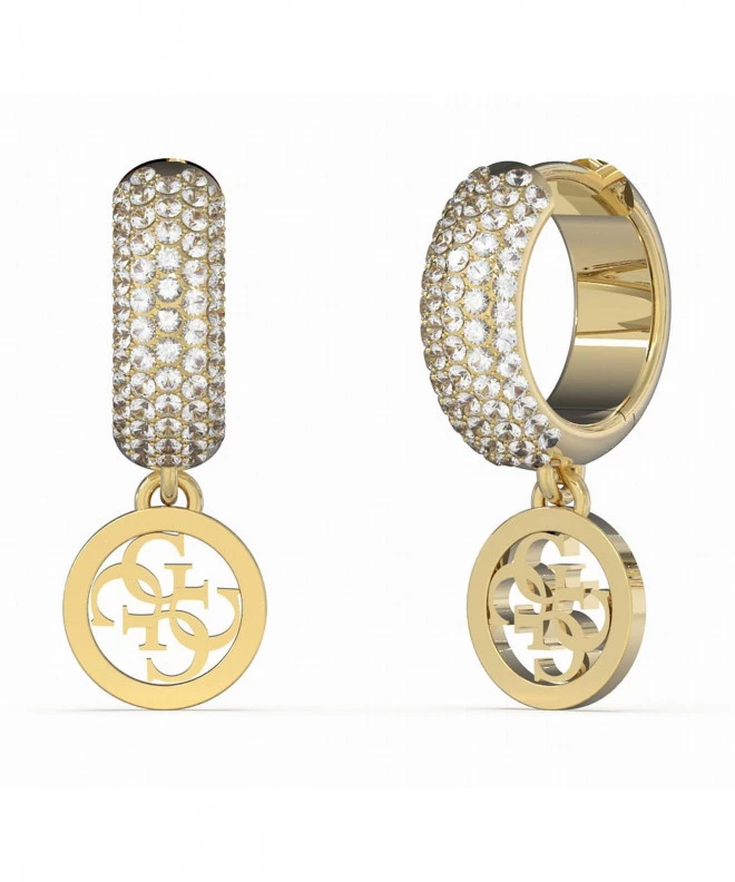 Náušnice Guess Crazy JUBE03301JWYGT-U