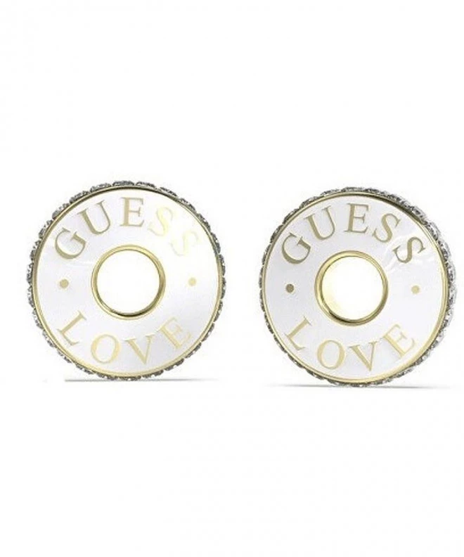 Náušnice Guess Love Guess JUBE04084JWYGWHT/U