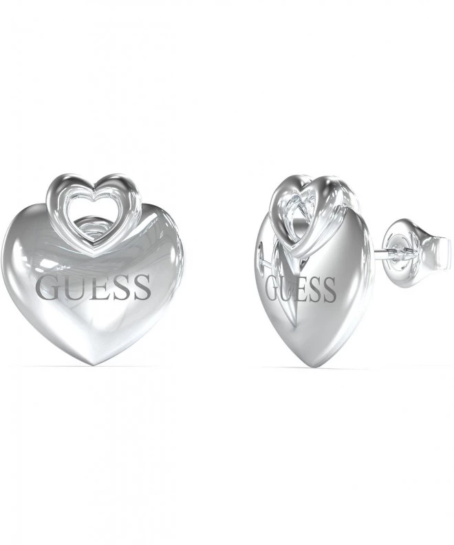 Náušnice Guess Crazy In Love JUBE05218JWRHT/U