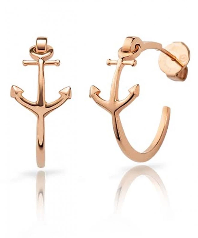 Náušnice Paul Hewitt The Anchor II Rose Gold PH-JE-1241
