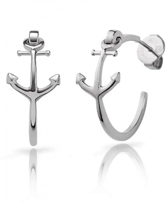 Náušnice Paul Hewitt The Anchor II Silver PH-JE-1242