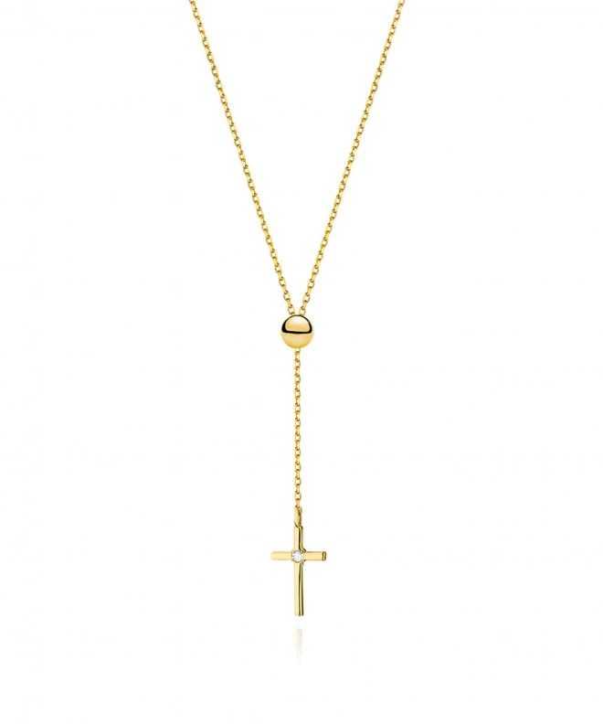 Reťaz Bonore Dĺžka 45 + 6 cm (Nastaviteľné - Rozšírenie) - Zlato 585 173586